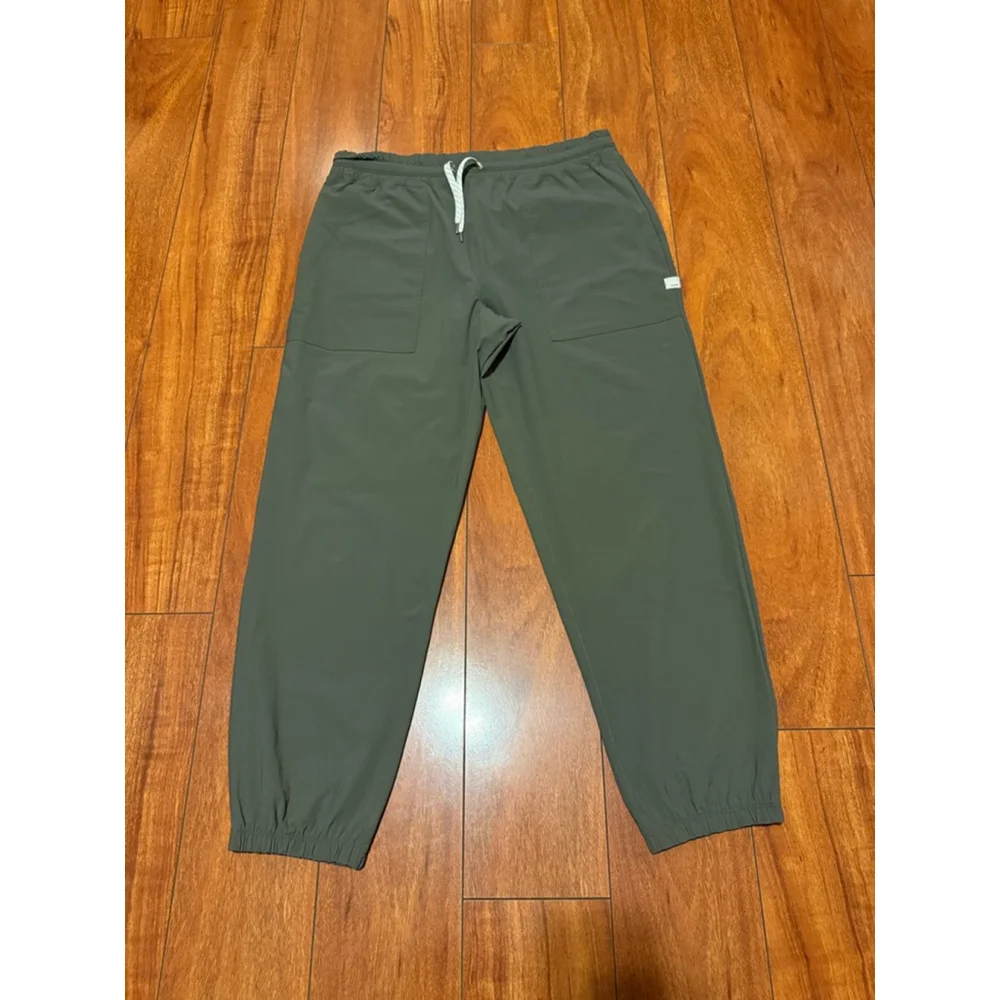 Men's Vuori Green Joggers L